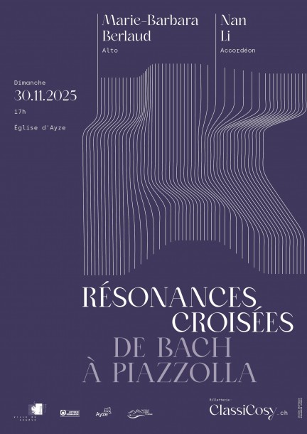 Résonances croisées - de Bach à Piazzola - Concerts