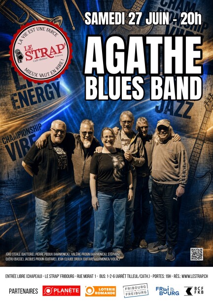 AGATHE BLUES BAND en concert - Concerts - LE STRAP'