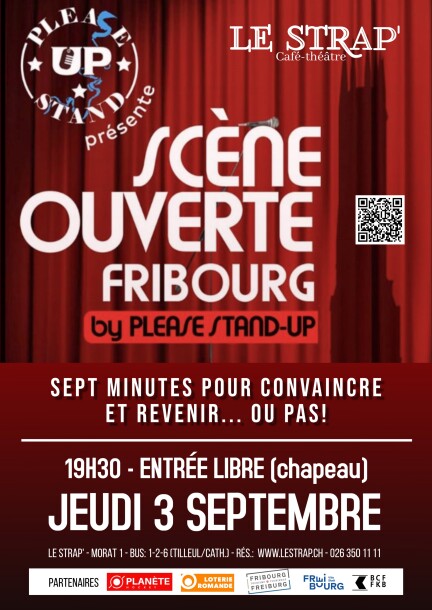 SCÈNE OUVERTE by PSU - Humour et comédie - LE STRAP'