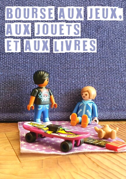 Bourse aux jeux, jouets et livres 2026 - Famille - Salle des Remparts