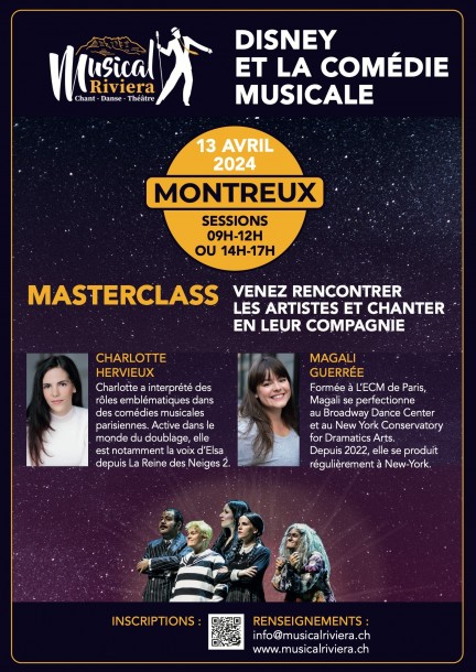 Masterclass avec Charlotte Hervieux et Magali Guerrée - Kultur und Spektakel - Fondation Sylvia Waddilove