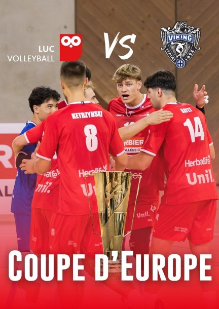 Coupe d'Europe : Lausanne UC Volleyball vs TIF Viking Volleyball - Sport
