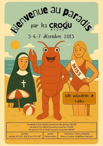 Bienvenue au Paradis - Théâtre et arts vivants