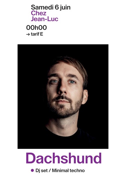 Samedi 6 juin – 6ème concert – Dachshund - Concerts - Chez Jean-Luc