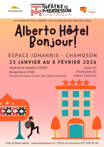 Spectacle "Alberto Hôtel Bonjour!" - Theatre and performing arts