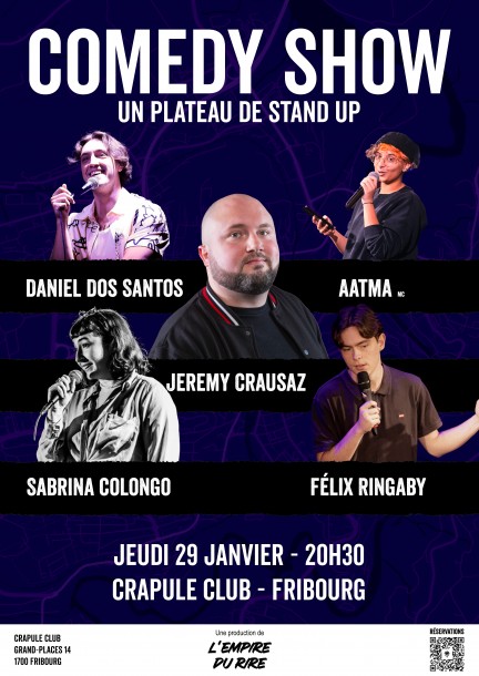 L’Empire du rire au Crapule club - Humour et comédie