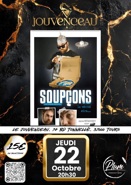 Adrien Beltoise « Soupçons » - Humour et comédie - Jouvenceau