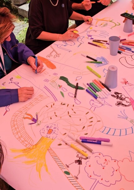 Déjeuner dessiné - Il était une fois... - Workshops and courses - Théâtre de Verdure - Jardin du Rivage