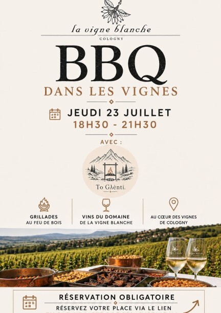 BBQ dans les Vignes - Domaine de la Vigne Blanche x To Gaènti - Ateliers et stages - La Vigne Blanche