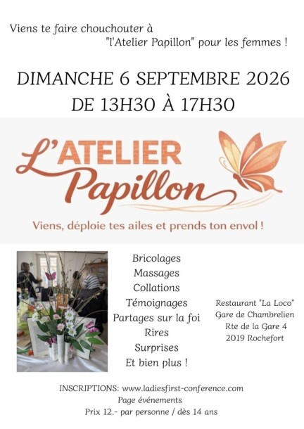 L'Atelier Papillon - Conférences - Restaurant LA LOCO