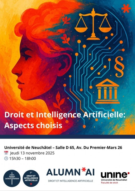Droit et Intelligence Artificielle: aspects choisis - Conferences