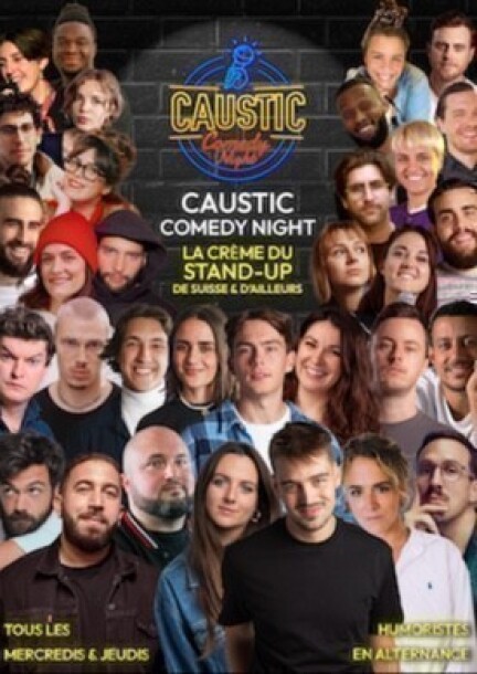 Caustic Comedy Night "4 humoristes / 1h de blagues" (septembre 2026- janvier 2027) - Umorismo e commedia