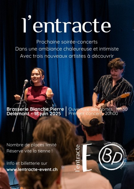 L'entracte à la Blanche Pierre - Concerts