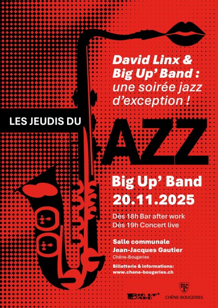 Les Jeudis du Jazz David Linx & Big Up'Band - Concerts