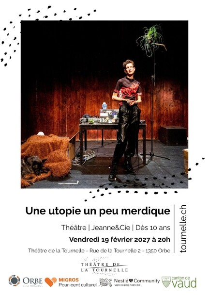 Une utopie un peu merdique - Théâtre et arts vivants - Théâtre de la Tournelle