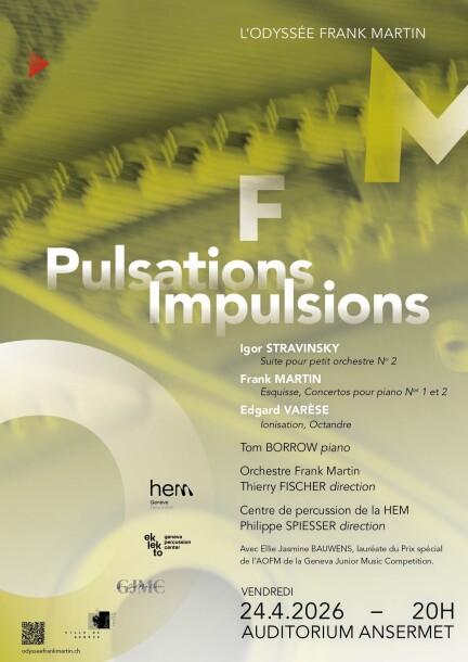 Pulsations / Impulsions - Concerts - Audiorium Ansermet