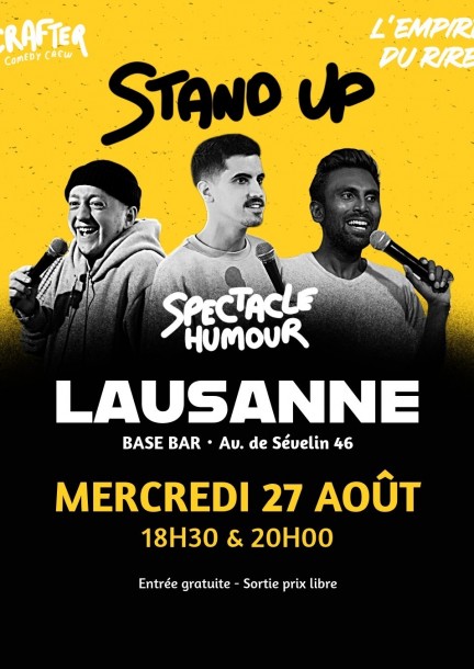 Le Crafter Comedy Crew au Basebar - Humour and comedy
