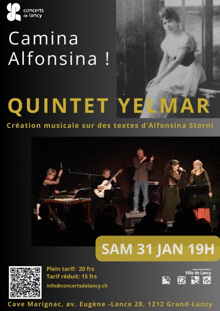 Quintet Yelmar - Camina Alfonsina ! - Konzerte