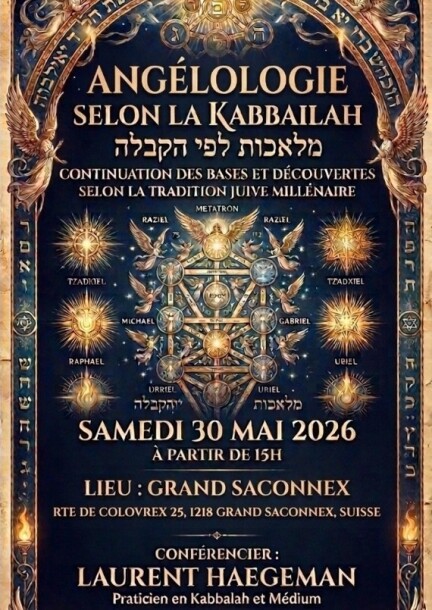 Angélologie selon la Kabbale - Conférences - La Maison des Compagnons