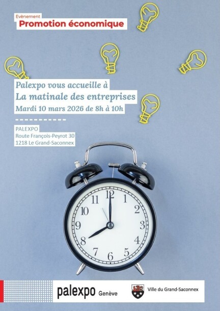 La Matinale des entreprises - Rencontre avec Palexpo - Conférences - Palexpo