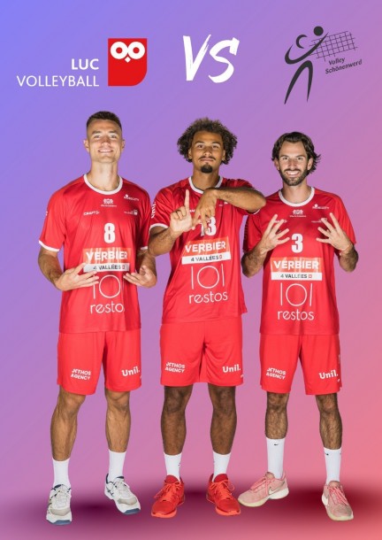 Lausanne UC Volleyball vs Volley Schönenwerd - Sport