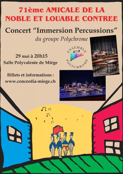 Concert Polychrome - Conciertos - Salle polyvalente de Miège