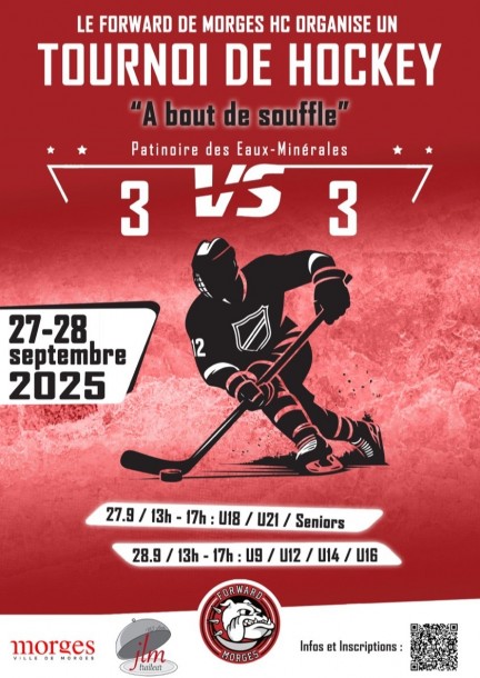 Forward Morges HC - Tournoi de hockey 3c3 "A bout de souffle" - Sport