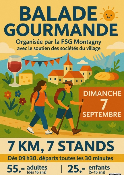 Balade gourmande 2025 - Balades et visites