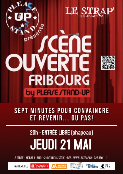 SCÈNE OUVERTE FRIBOURG by PSU - Humour et comédie - LE STRAP'