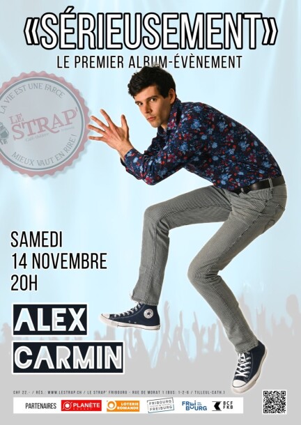 ALEX CARMIN - Le concert-évènement - Concerts - LE STRAP'