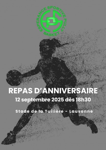 Repas anniversaire - 55 ans Espérance Sportive Pully - Familie