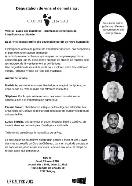 Dégustation de Vins et de Mots - Conférences - Clos du Château