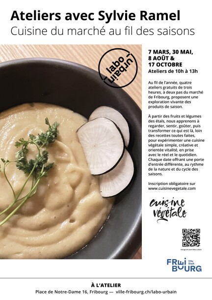 Cuisine du marché, au fil des saisons - Workshops and courses - L'Atelier - Fribourg