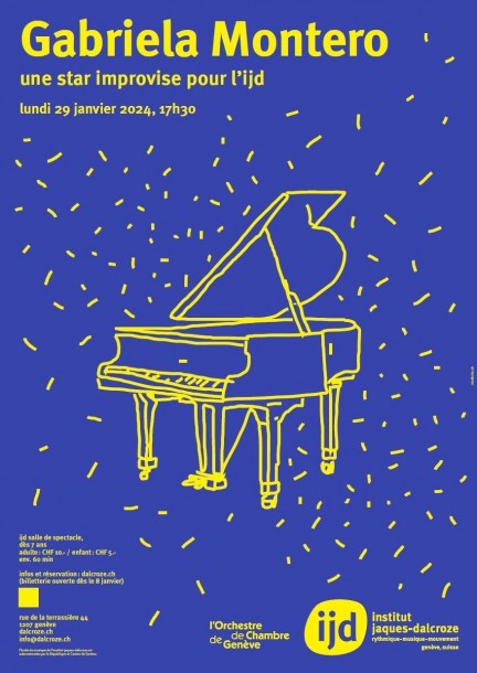 Gabriela Montero - une star improvise pour l'ijd - Concerts - Institut Jaques-Dalcroze