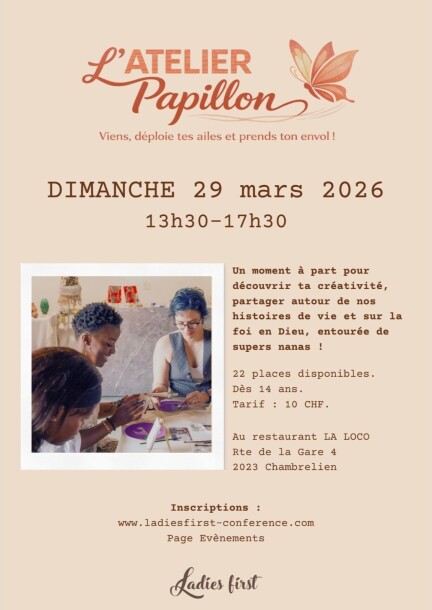 L'Atelier Papillon - Conférences