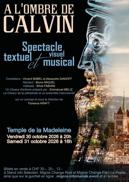 A l'Ombre de Calvin - Musique classique - Temple de la Madeleine