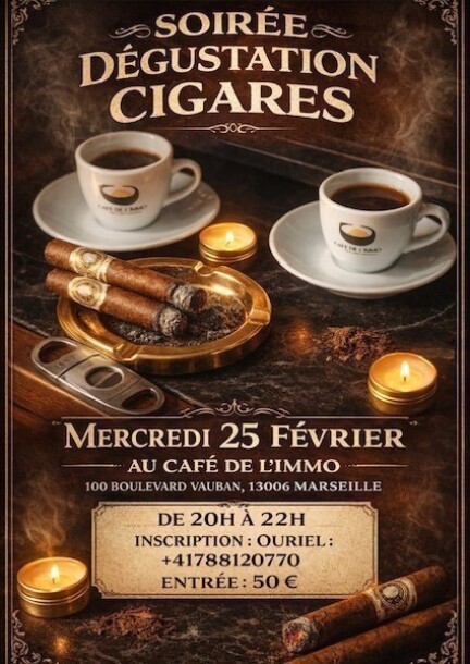 Soirée Dégustation Cigares - Leisure activities