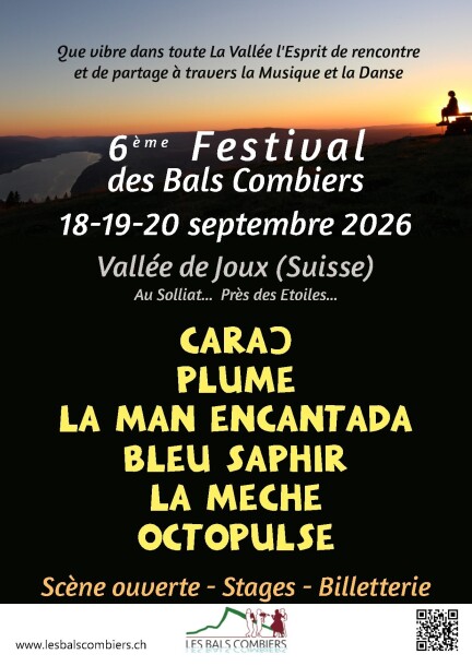 Festival des Bals Combiers 2026 - Danse - Cantine du Solliat