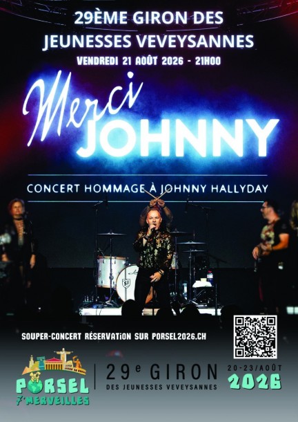 Merci Johnny - Concerts