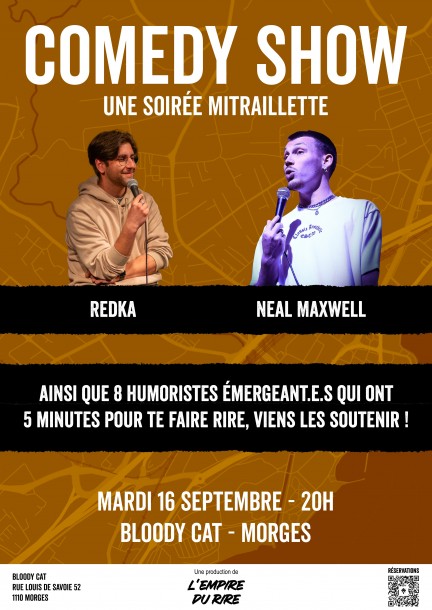 Soirée Mitraillette - Humour and comedy