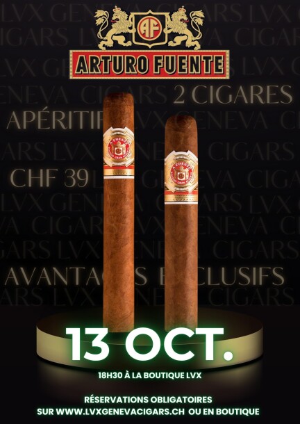 Soirée LVX - Arturo Fuente - Loisirs