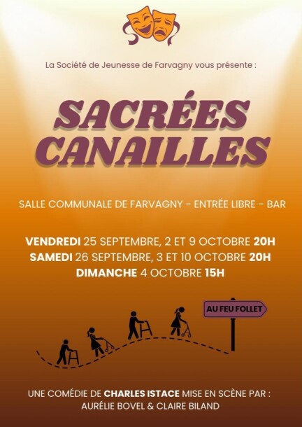 Sacrées Canailles - Théâtre et arts vivants