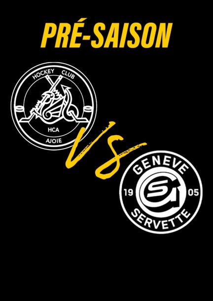 Match de préparation - HC Ajoie vs Genève-Servette HC - Sport