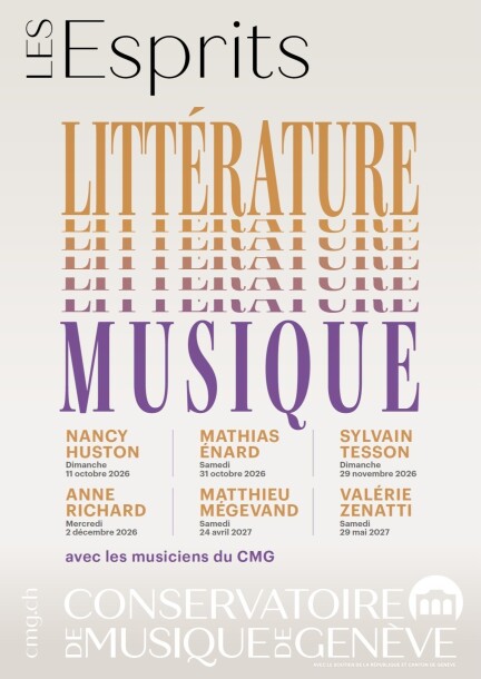 Les Esprits : Matthieu Mégevand - Mozart, tout ce qui est beau ! - Concerts - CMG - Place Neuve - Salle Liszt