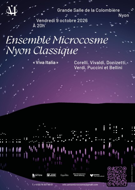Ensemble Microcosme - Nyon Classique - Musique classique - Salle de la Colombière