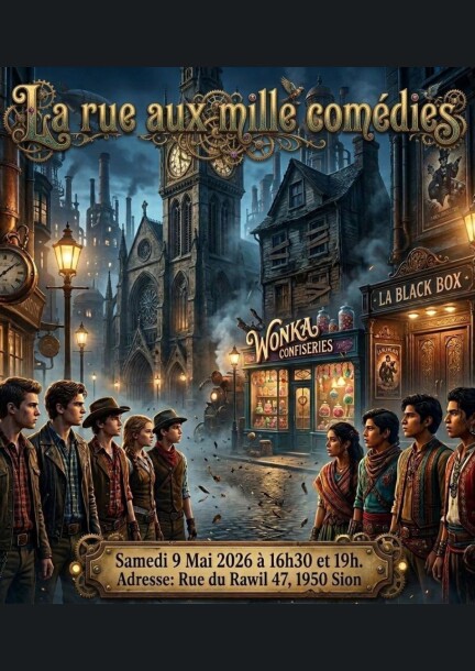 Comédie musicale "La rue aux mille comédies" - Concerts - Black Box