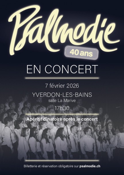 40 ans de Psalmodie - Concert - Concerts