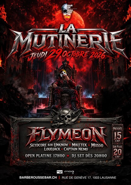LA MUTINERIE HALLOWEEN - Concerts - Barberousse Lausanne