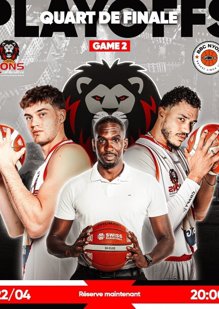Season 2025 - 2026 - VIP | Lions de Genève vs. ADVERSAIRE - Sport - Le Pommier