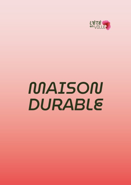 Maisons durables : Dessiner la maison du futur - Ateliers et stages - Mont-Blanc 29